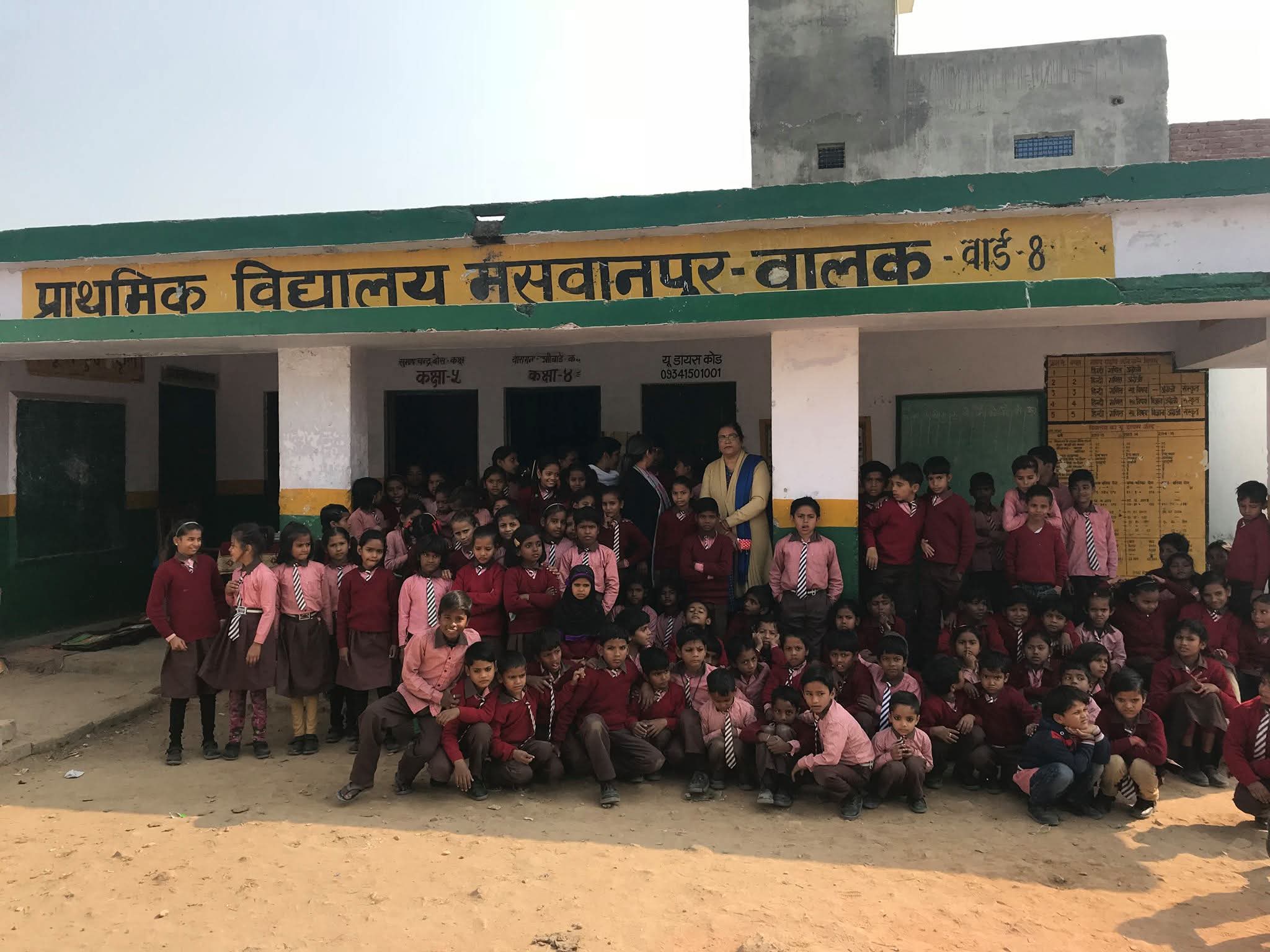 Smiling students